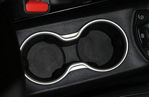 ジープ　 コンパス 　M624 スポーツ ロンジチュード リミテッド Sモデル　 サテン シルバー 　フロント ドリンクホルダー カバー 　ガーニッシュ　リム　リング　コンソール　カップホルダー ジープコンパス