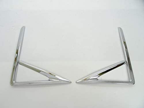 トヨタ ヴォクシー 80 系 後期 2017.7～ クローム メッキ フォグライト フォグランプ フォグ リング ガーニッシュ フロントバンパー　V / X / ハイブリッドX / ハイブリッドV