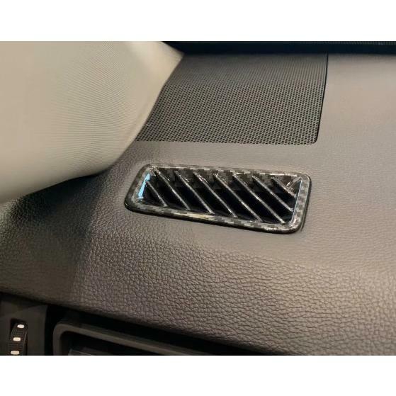 トヨタ RAV4 50 系 MXAA54 アドベンチャー 2019y- カーボン調　カーボン　ルック　デフロスター エアコン 吹き出し口 ダッシュボード エアコン リング リム ガーニッシュ 4P フレーム　リム