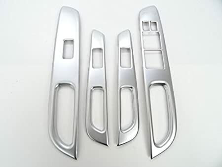 日産 ノート E12 e-POWER シルバー ドアスイッチパネル ドア ウインドウ スイッチ カバー ガーニッシュ