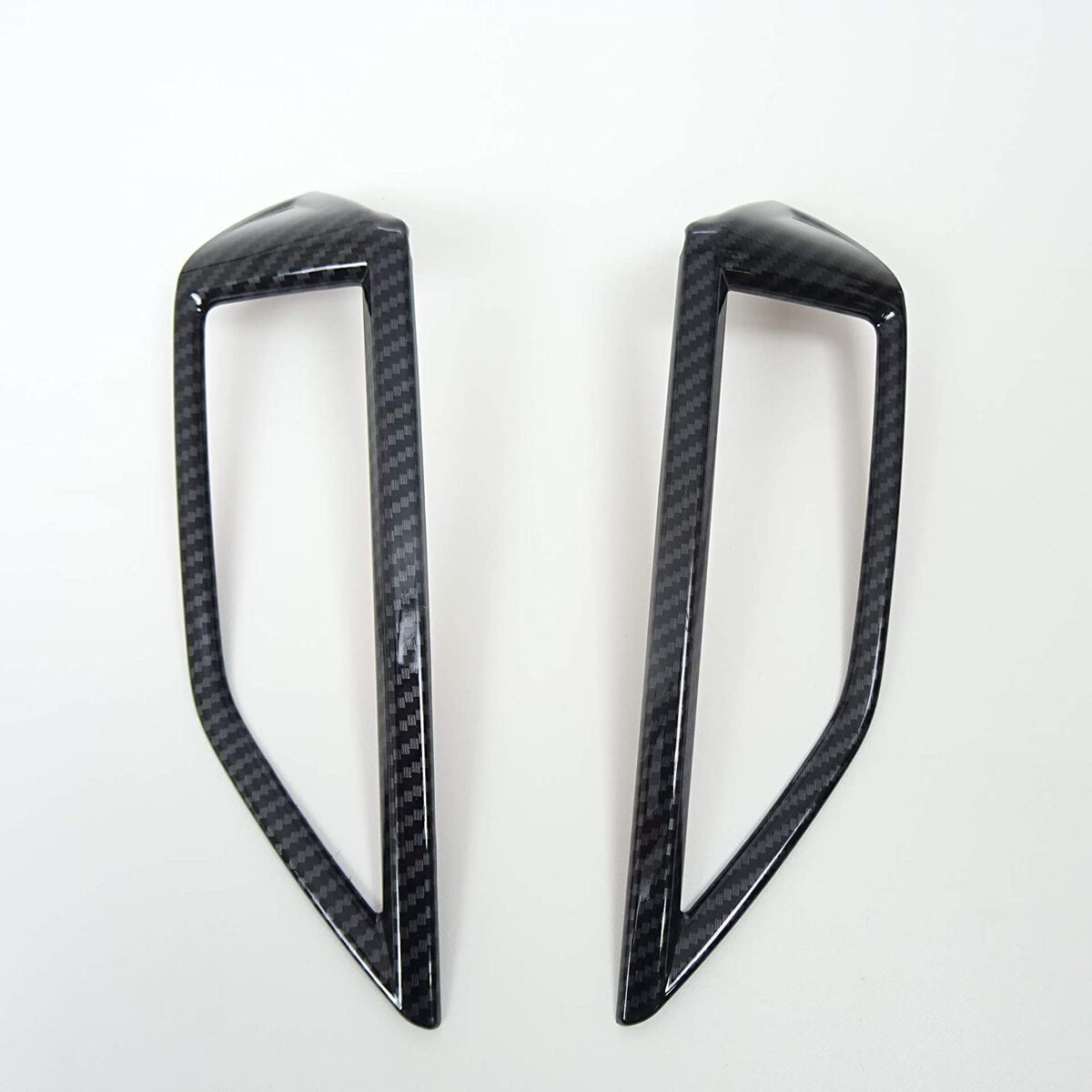 スバル用 フォレスター SK 系 SK9 SKE 型（2018年 - ） カーボン ルック センターエアコンダクト リング リム カバー センター 中央 エアコン ダクト ガーニッシュ ュ