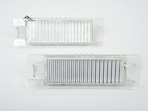 オペル アストラ ベクトラ ザフィーラ ヴィータ　交換式 LED ナンバー灯 ライセンスランプ ホワイト　白　クリアレンズ　専用設計　リア　ライセンス　ナンバー 031901