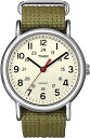 [タイメックス]TIMEX ユニセックス(大人) ウィークエンダー セントラルパーク クリーム×オリーブ T2N651 【正規輸入品】