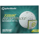 TAYLOR MADE(テーラーメイド) TM22 Tour Response JPN dz ツアーレスポンス ゴルフボール 2022 N0803401 ホワイト