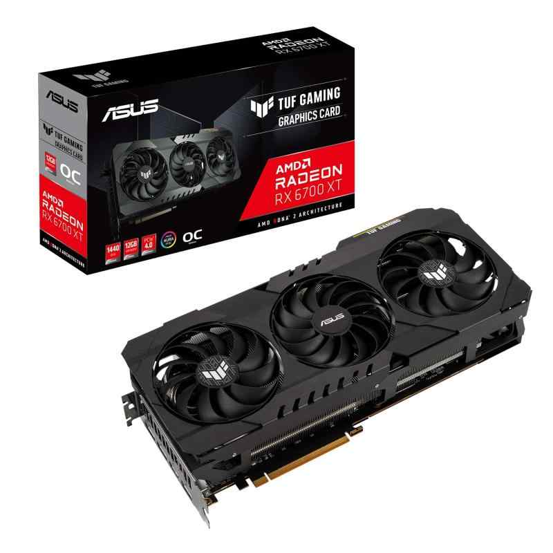 ASUSTek AMD Radeon RX6700XT 搭載 トリプルファンモデル 12GB TUF-RX6700XT-O12G-GAMING