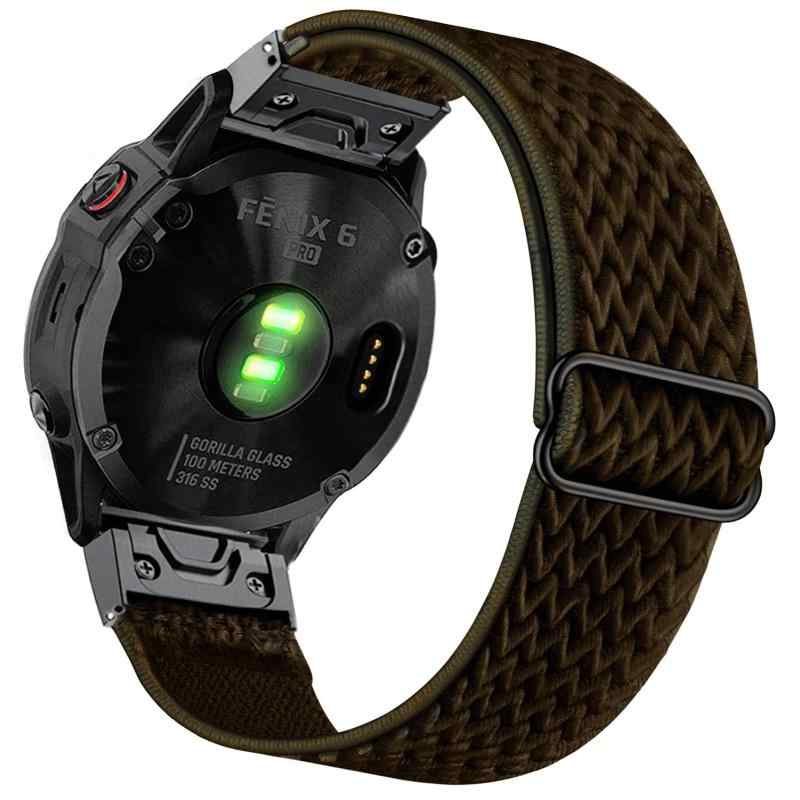 [Ahayo] QuickFit 26mm xg y _炩Lk̂iCXgohXgbv for GARMIN(K[~) Fenix 6X / Fenix 5X / Tactix Delta/Fenix 3/Enduro p