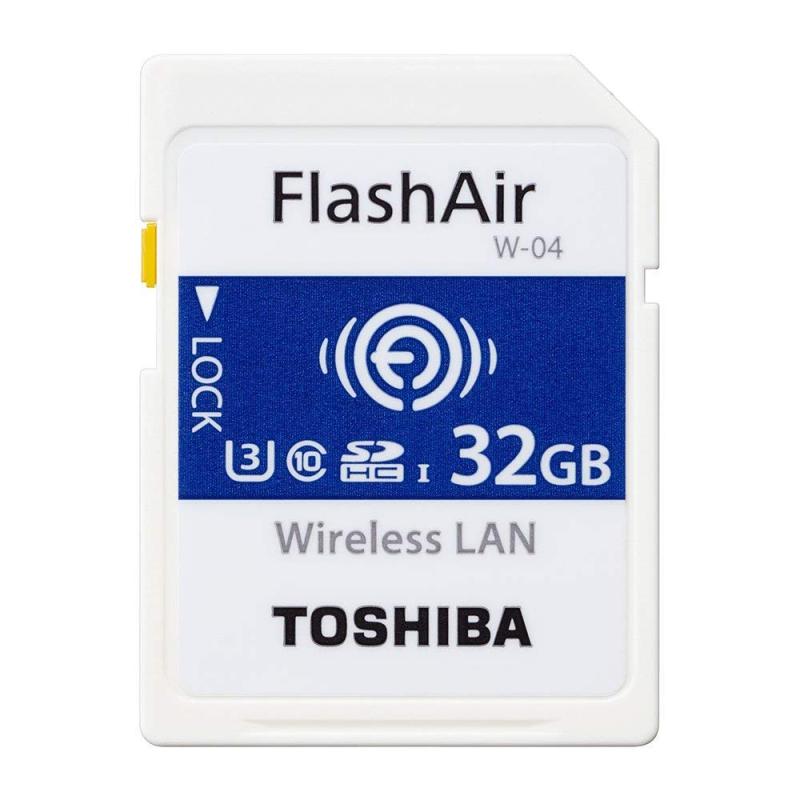 東芝 Flash Air W-04 第4世代 SDHC 32GB R:90MB/s W:70MB/s THN-NW04W0320C6 Toshiba 並行輸入品