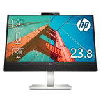 HP モニター 23.8インチ Webcam&amp;スピーカー内蔵 ディスプレイ フルHD 非光沢IPSパネル 超薄型 省スペース スリムベゼル HP M24 Webcamディスプレイ 背面ブラック Eyesafe®認定ディスプレイ 3年