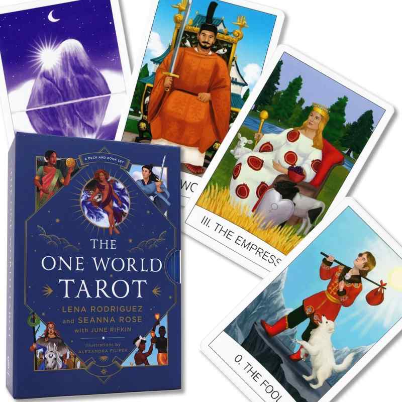 ワン ワールド タロット The One World Tarot【タロット占い解説書付き】【U.S. Games Systems 正規品】