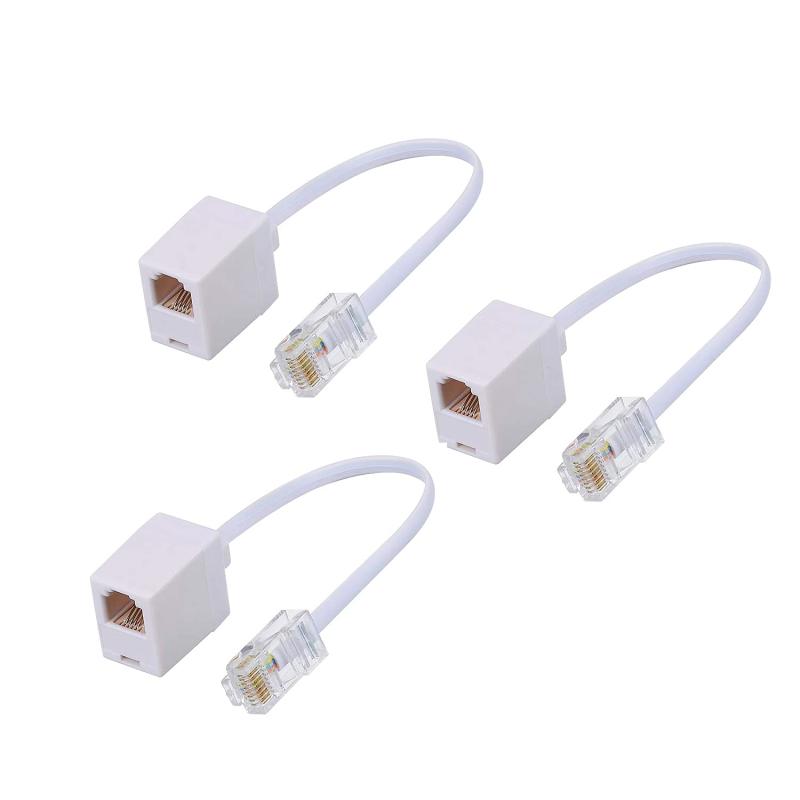 RJ45]RJ11ϊRlN^ C[TlbgA_v^[ RJ45-RJ11ϊA_v^ M/FP[u C[TlbgRJ45 IX to dbRJ11X 88c-64ci3 zCgj