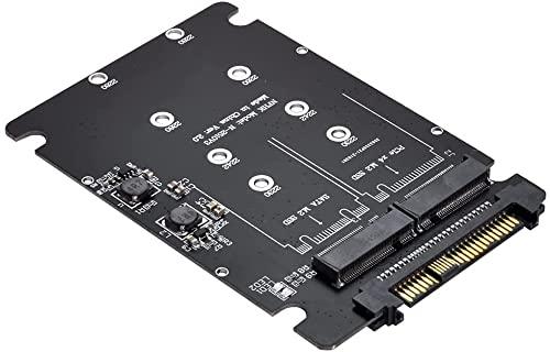 楽天ドリームストア365SATA M.2 SSD to SAS & NVMe M.2 NGFF SSD to U.2 SFF-8639 変換 アダプター 2 in 1 Combo Adapter