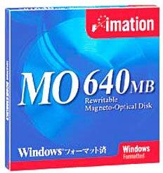 OD3-640SWIN 3.5型MO 640MB Win/DOSフォーマット 1枚入