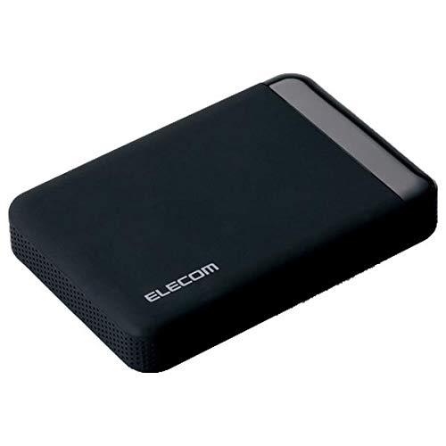 エレコム ELP-EEN020UBK USB3.0 ポータブルハードディスク / ハードウェア暗号化 / パスワード保護 / 2TB / e:DISK Safe Portable
