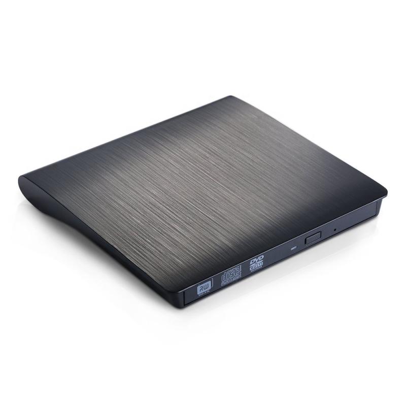 Qtuo USB3.0対応 ポータブルドライブ CD-RW /DVD-RWドライブ Windows/ Mac OS両対応 CD-RW /DVD-RW外付けプレイヤー/レコーダー USBケーブル付き 超薄型