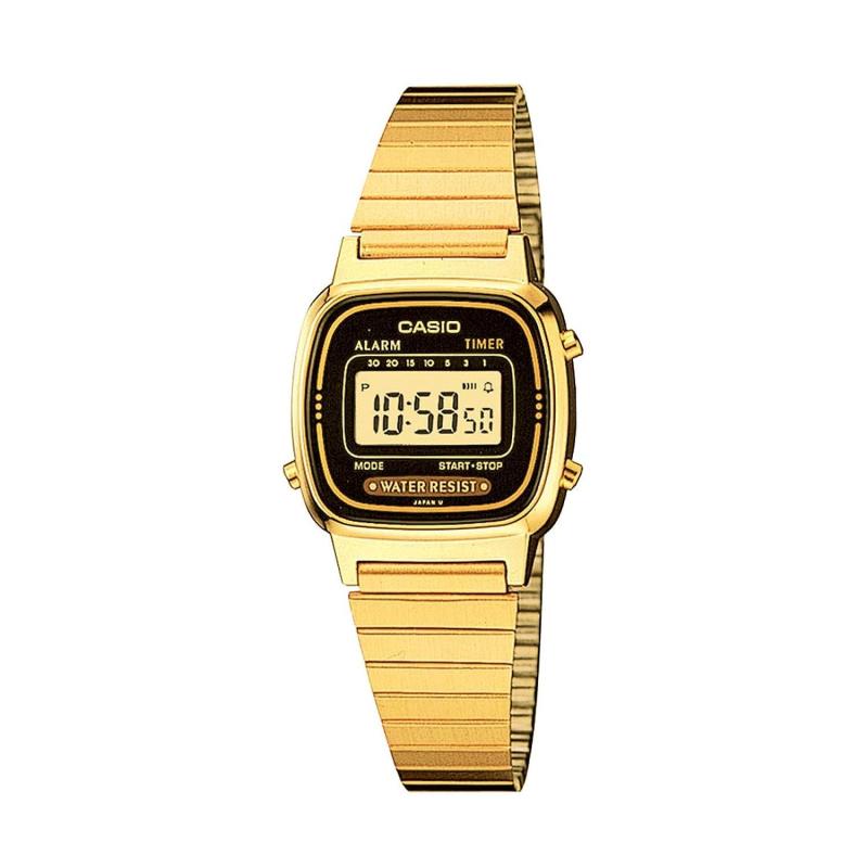 [カシオスタンダード] レディース 腕時計 LA-670WGA-1 逆輸入品