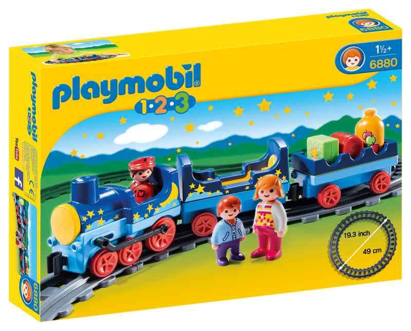 Playmobil 1.2.3 Train with tracks