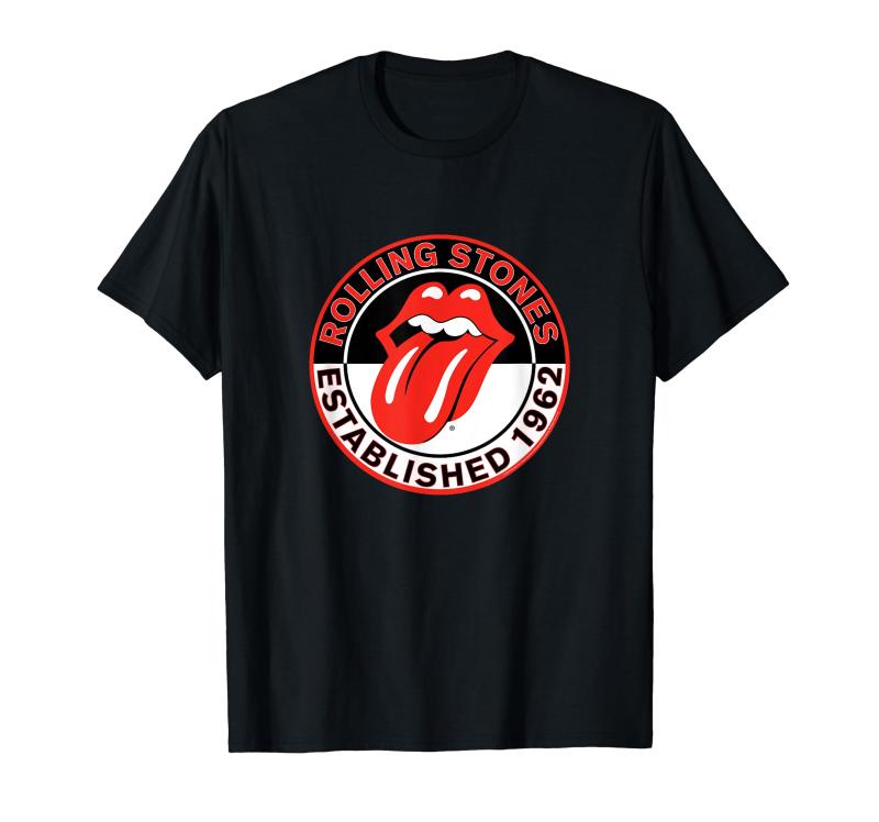 The Rolling Stones Official Est 1962 Tongue Tシャツ