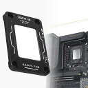 EZDIY-FAB CPUベンディングコレクター CPU反り防止 CPU固定バックプレーン Intel第12 13世代 LGA1700 CPUバックル CPU13900k 用のプレート修正フィクサー CPU曲げ補正固定バックル - 黒