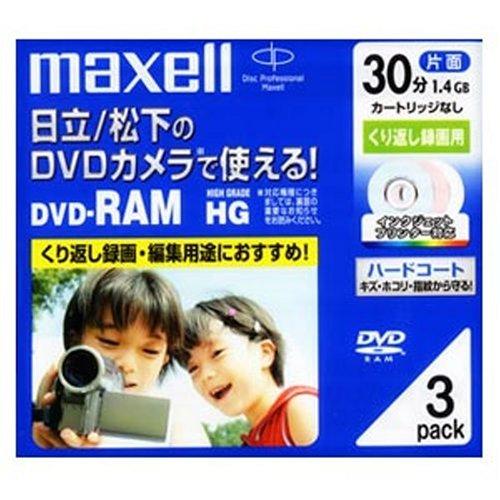 maxell DVDビデオカメラ用DVD-RAM・イー