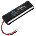 ラジコン バッテリー7.2v NiMHニッケル水素バッテリー 4200mAh KUNLUN ラジコン rc タミヤ バッテリー多種類のRCカー用 タミヤ互換コネクター付きラジコン用バッテリー