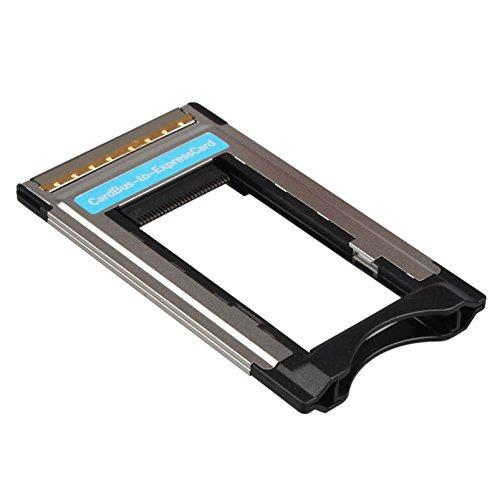 JsER ExpressCard 34 mm to PCMCIA PCカードバスカードリーダーアダプタのUSBのノートパソコン