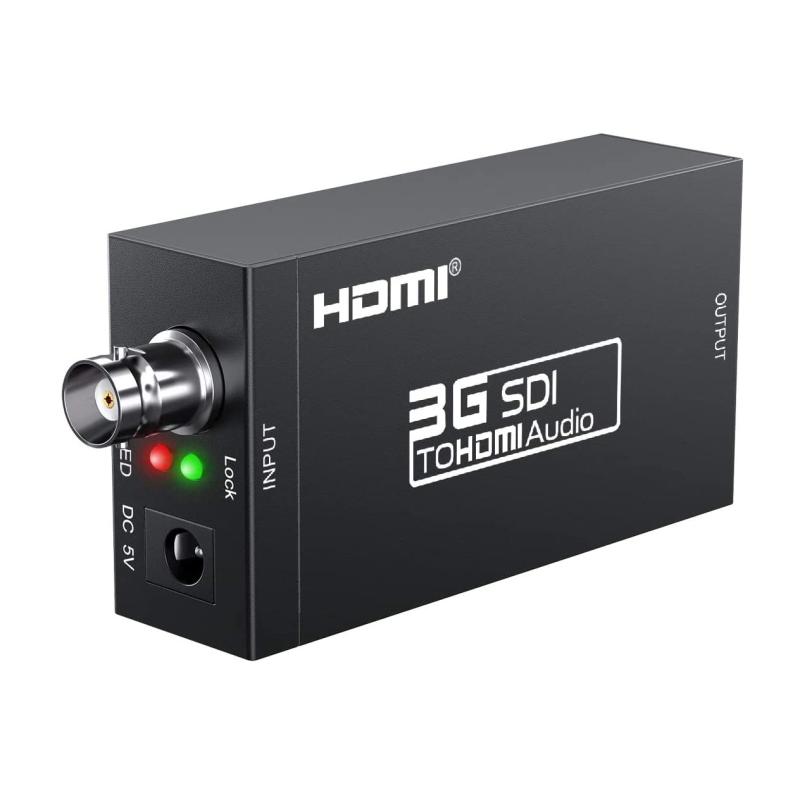 BLUPOW SDI to HDMI Ro[^[ 3G-SDI/HD-SDI/SD-SDI to HDMIϊ sdi hdmi ϊ sdi-hd ϊ 1080PΉ ESDی@\ VA06