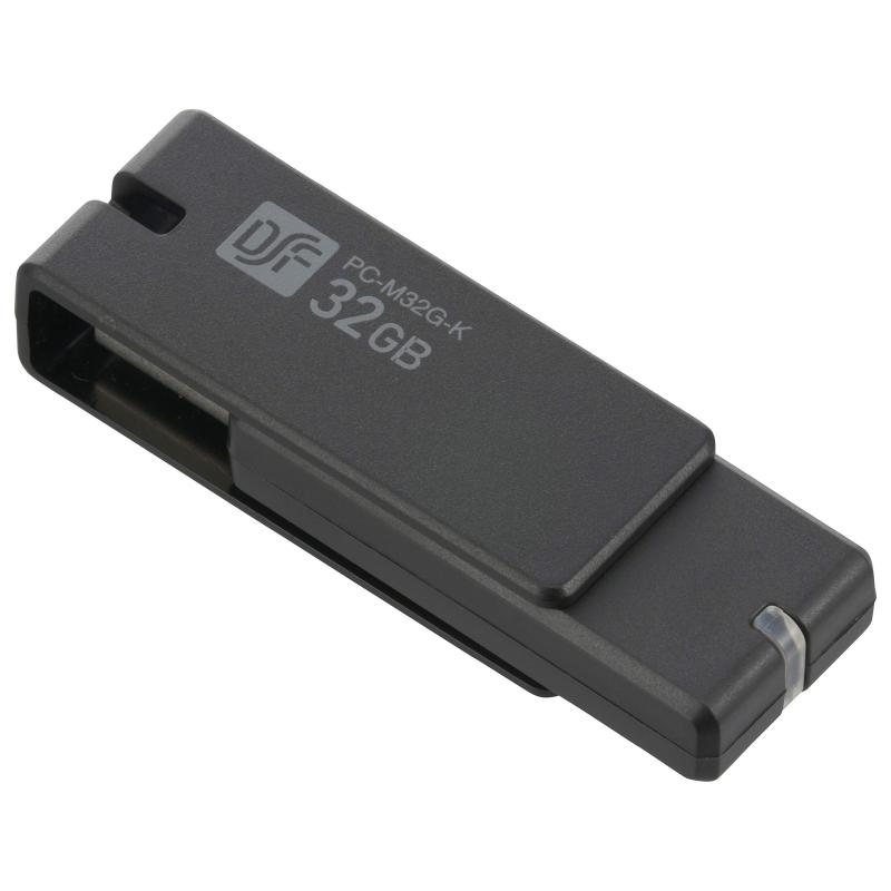 I[d@ USBtbV USB3.1Gen1(USB3.0) 32GB f[^] PC-M32G-K 01-0049 OHM