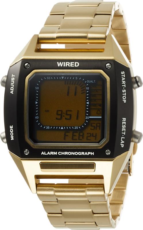 [セイコーウォッチ] 腕時計 ワイアード SOLIDITY AGAM402 ゴールド