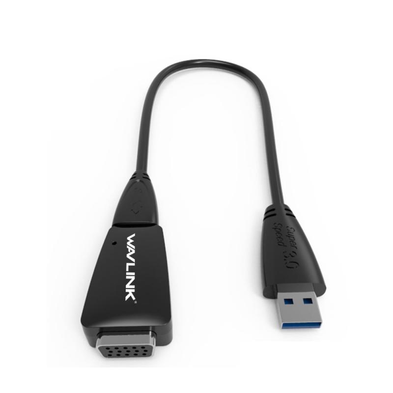 Wavlink USB 3.0-VGAޥǥץ쥤ץ USB 3.0-VGAѴץ С֥1080Pӥǥ եå USB 3.0ޥB֥ VGA֥ USB3.0 to VGA Windows 10 / 8.1 / 8 / 7