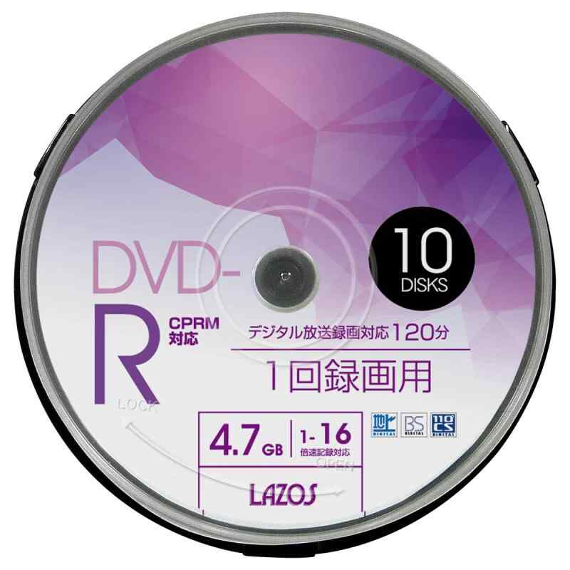 Lazos DVD-R 4.7GB 1-16{Ή zCgChΉ XshP[X