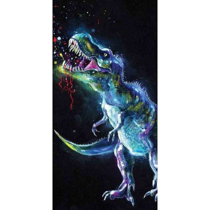 3280 恐竜 T-REX ティラノサウルス バスタオル ビーチタオル 140cm x 70cm [並行輸入品]