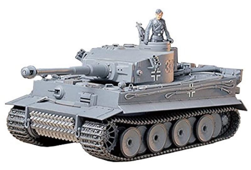 タミヤ(TAMIYA) 1/35 ミリタリーミニチュアシリーズ No.216 ドイツ陸軍 重戦車 タイガーI 型 初期生産型 プラモデル 35216