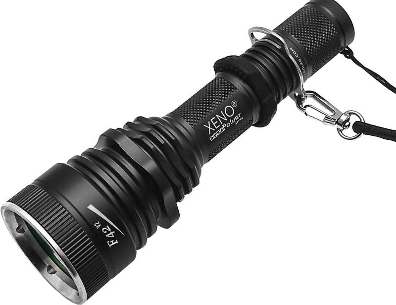 XENO F42 Ķ⵱ LED  Cree LED 6ʳ⡼ɵǽ   л ۵޺ҳ β IPX8 ɿCR1232 or 186501