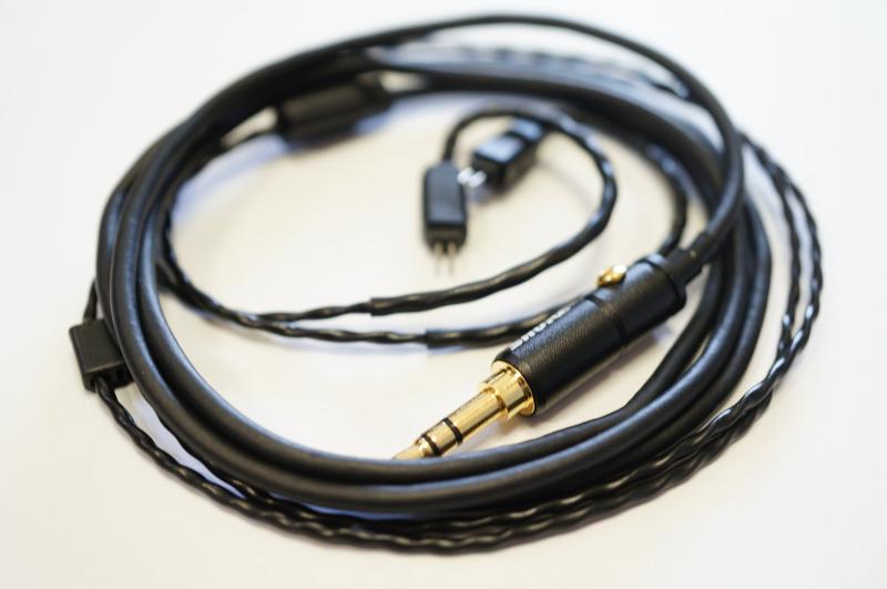 Whiplash Audio TWCU NON OM Shure MMCX 交換用アップグレード ケーブル Black SE846, SE535, SE425, SE315, SE215, UE900対応