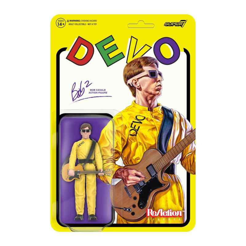 ディーヴォ フィギュア DEVO ReAction Figure Wave 2 Bob 2 (Satisfaction) Super7 TOY