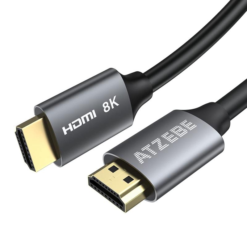 ATZEBE HDMI 2.1P[u, 8K HDMIP[u48Gbps8K@60HzΉ 4F4F4 HDR/eARC/HDCP2.2 PS3 PS4 Xbox OnevWFN^c