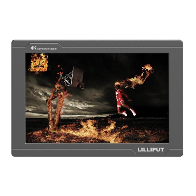 カメラ撮影モニター LILLIPUT FS7 7インチ 4K IPSモニター フルHDモニター 解像度1920 1200 アスペクト比16：10 コントラスト1000：1 HDMIサポート 3G-SDI入力＆出力 カメラ用モニター