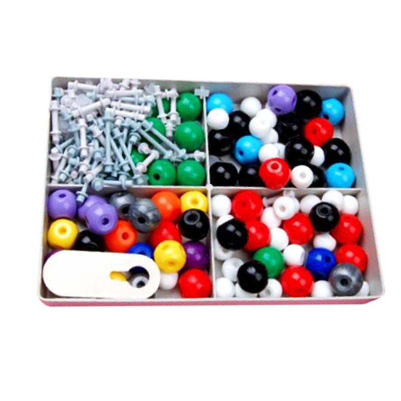 Molecular Model Set - Organic and Inorganic Chemistry / Comes with A Sturdy Plastic Case For Storage