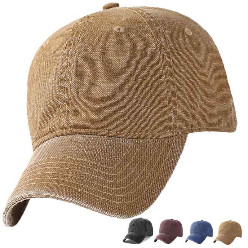 [MUNULA] キャップメンズ 大きいサイズ 帽子 XXL(60-65CM) レトロな洗濯デニム UPF50+ 紫外線対策 日よけ 深さ 無地 野球帽 コットン100% 人気 男女兼用