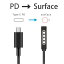 BOLWEO Surface Pro 2 USB-Cť֥ 12V 15V PDб type C ޥե Surface Pro 2 Surface Pro 1 Surface RT б USB-C 1.5M ()