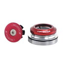 FSA NO.42/ACB-A Orbit C-40 Integrated 1-1/8Inches to 1.5Inches ID 42/52 mm Tapered Headset, Red, XTE1512