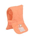 日本防炎協会認定品 防災頭巾 DKタイプ大オレンジ 小学校低学年以上 約43×27cm 90011