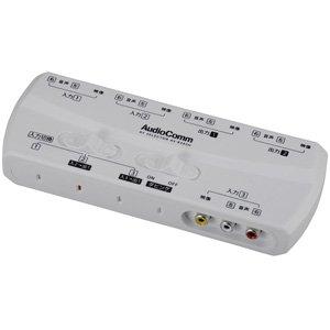 OHM Audio Comm AVセレクター AV-R302H