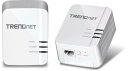 TRENDnet Powerline 1300 AV2アダプタキット 2つのTPL-422Eアダプタ IEEE 1905.1およびIEEE 1901 ギガビットポート 最大300 m（984フィート）までの範囲 TPL-422E2K