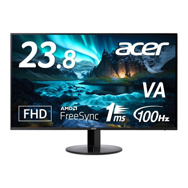 {GCT[ Acer X^_[hj^[ 23.8C` VA  tHD 100Hz 1ms HDMI ~jD-Sub15 Xs[J[ wbhz[q AMD FreeSync SA241YHbmix