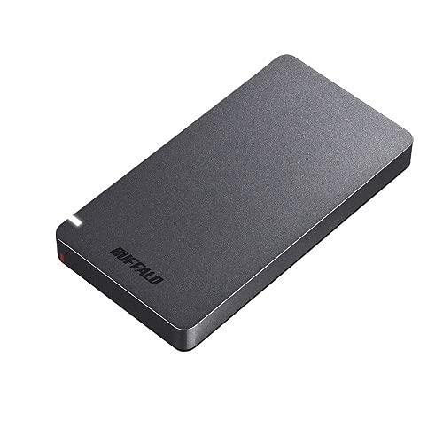 バッファロー SSD-PGM1.0U3-BC USB3.2(Gen2) ポータブルSSD Type-A＆C 1.0TB ブラック