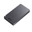バッファロー SSD-PGM1.0U3-BC USB3.2(Gen2) ポータブルSSD Type-A＆C 1.0TB ブラック