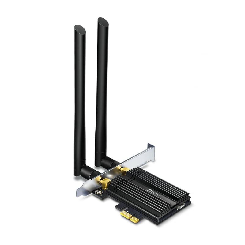 TP-Link WiFi ワイヤレス アダプター 無線LAN Wi-Fi6 PCI-Express Bluetooth5.0 2402 + 574Mbps Archer..