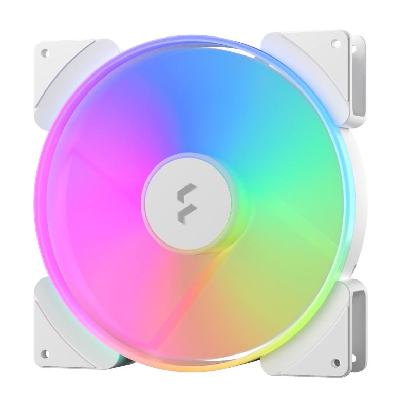 Fractal Design Prisma AL-18 PWM RGB White 180mm ARGBΉ PCP[Xt@ FD-FAN-PRI-AL18-PWM-WT FN1750