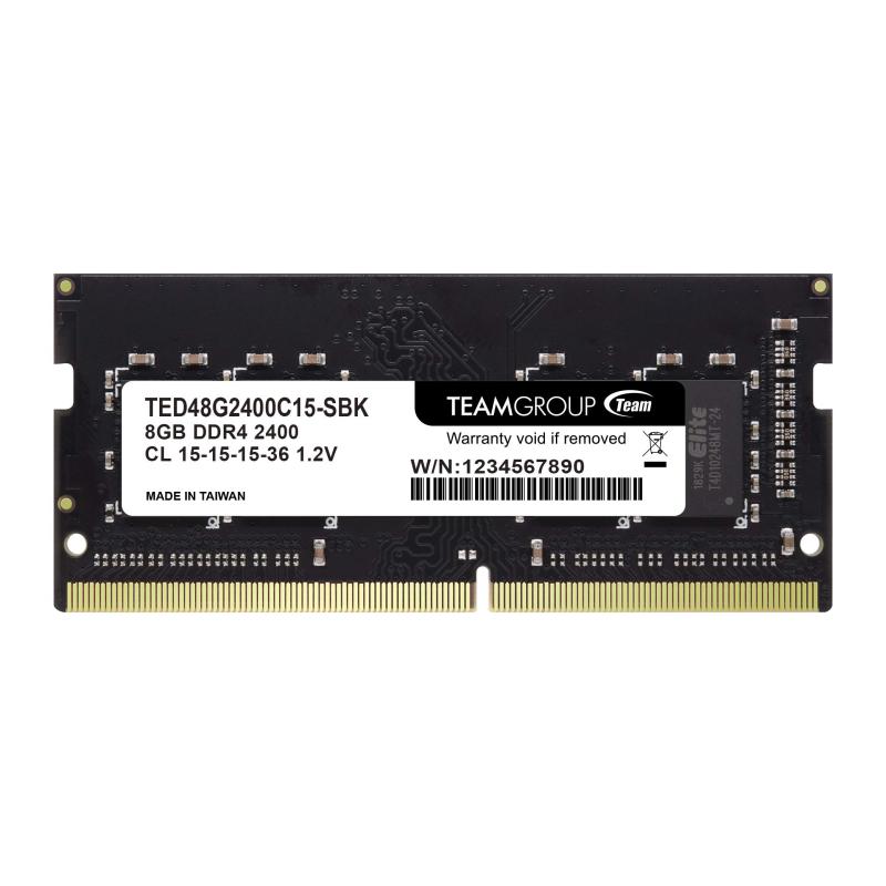 Team ノートPC用 SO-DIMM DDR4 2400MHz PC4-19200シリーズ 無期限